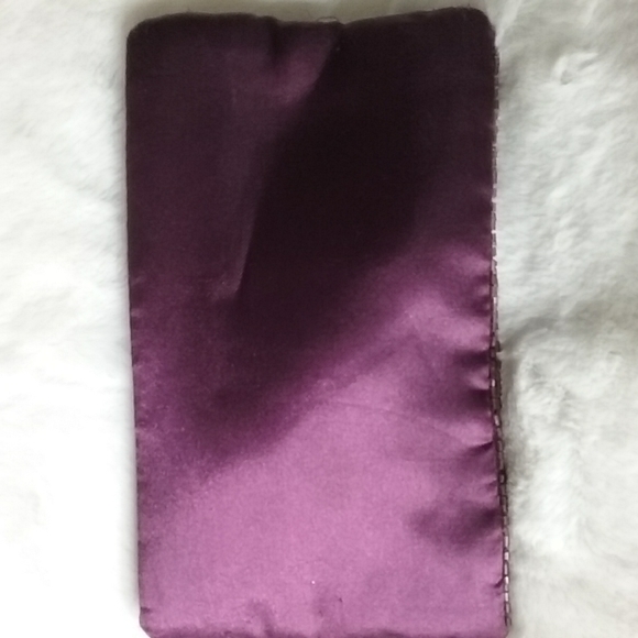 Purple Beaded Pouch Bag - Picture 4 of 5